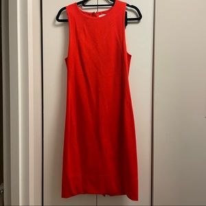 Babaton (Artizia) Orange / Red Sheath Dress